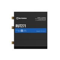 Teltonika RUT271 Redcap 5G Router, Instant LTE Failover, Backward Compatible with 4G LTE Cat 4, Low Latency, High Capacity, PSU included
