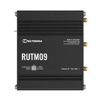 Teltonika RUTM09 wireless 4G LTE, 2 SIM cards, 4 x RJ45 ports, 10 100 1000 Mbps, PSU included