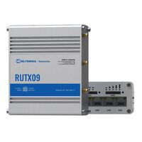 Teltonika RUTX09 - Instant LTE Failover | Reliable and Secure CAT6 Dual SIM 4G LTE Router/Firewall, Gigabit Ethernet, Location Tracking with GNSS/GPS