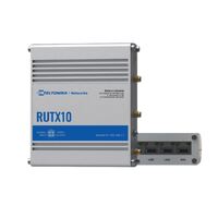 Teltonika RUTX10 - Industrial Ethernet Router VPN Firewall (NO-LTE) with Dual Band WiFi 5 802.11ac Gigabit Ethernet and Bluetooth LE