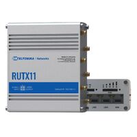 Teltonika RUTX11 - Instant LTE Failover | Reliable and Secure CAT6 Dual SIM 4G LTE Router/Firewall with Dual Band WiFi 802.11ac, GNSS/GPS and Bluet