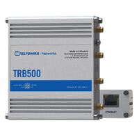 Teltonika TRB500 - Industrial 5G Gateway Ultra-high cellular speeds of up to 1 Gbps 4x4 MIMO Backward compatible with 4G (LTE CAT 20) and 3G network