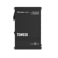 Teltonika TSW030 8-PORT ETHERNET SWITCH, 2-PIN Power Input, 10 100 Mbps,Integreated DIN Rail (PlugPlay Deployment), Supports auto MDI MDIX crossover