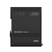 Teltonika TSW304 - DIN Rail Switch, 4x Gigabit Ethernet with speeds of up to 1000 Mbps, Integrated DIN rail bracket - PSU excluded (PR3PRAU6)