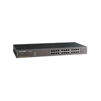 TP-Link TL-SF1024 24-Port 10 100Mbps Rackmount Unmanaged Switch energy-efficient Supports MAC 19-inch rack-mountable steel case 4.8 Gbps Switching Cap