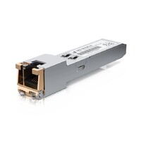 Ubiquiti SFP to RJ45 Transceiver Module 1UACC-CM-RJ45-1G Data Rate 10 100 1000 MbE 1Gbps Throughput Up 100m Connect  Ethernet Cable not included