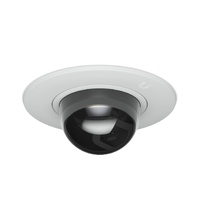 Ubiquiti G5 Dome Camera Ultra Flush Mount,White, Accessory For Recessed Instal Into A Wall Ceiling With Smoked Bubble Enhanced Discretion,2 Yr Warr