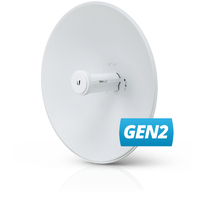 Ubiquiti Airmax PowerBeam 5AC-Gen2 5 GHz Point-to-Point (PtP) Bridge with Integrated Dish Reflector 450 Mbps throughput 5 GHz 15 km range