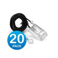 Ubiquiti Tough Cable RJ45 Connector, with Ground Cable, Shielded - Pack of 20x
