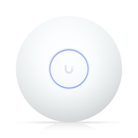 Ubiquiti U7 Long-Range, Compact, Ceiling-mount WiFi 7 AP, 5 Spatial Streams, Extended Signal Range, Cover Up to160m², 300 Devices, Uplink 2.5GbE