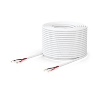 Ubiquiti Door Lock Relay Cable UACC-Cable-DoorLockRelay-1P 500-foot (152.4 m) Spool of One Pair Low-voltage Cable Solid bare coppe  36V DC White