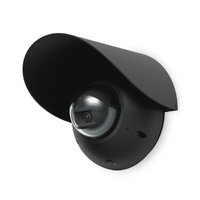 Ubiquiti G6 Dome Camera Weather Shield, Black, G6 Dome Camera Accessory, Optimal Image Quality, Protection Elements, Installed Outdoors, Wall, Pole.