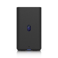 Ubiquiti UNAS 2, Black, UniFi Network Attached Storage (2)3.5 ft HDD Bays, 2.5 GbE Networking, USB-C Connectivity, PoE Adapter, All In Compact Foot.