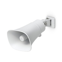 Ubiquiti AI Horn Speaker, All-weather PoE 120 dB Horn Speaker With Advanced AI Alert Functionality  Versatile Wall, Corner,  Pole Mounting Options