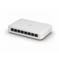 Ubiquiti UniFi Network UniFi Network USW-Lite-8-POE 8-Port POE 52W (4) GbE PoE(4) GbE Ports Layer 2 Wall Mount