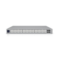 Ubiquiti Pro XG 48 PoE, Professional-grade, 48-port Layer 3 Etherlighting, PoE Switch, (32) 10 GbE, (16) 2.5 GbE PoE, (4) 25G SFP28 Ports