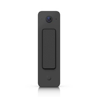 Ubiquiti UVC-Doorbell-Lite-B, Compact PoE Video Doorbell With Two-Way Audio, Versatile Mounting Options, Black