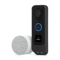 Ubiquiti UniFi Protect G4 Doorbell Pro PoE Kit 2MP Camera Secondary 2MP Package Camera IR Up To 20ft Includes PoE Chime Doorbell is PoE