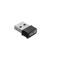 ASUS USB-AC53 Nano AC1200 Wireless Dual Band USB Wi-Fi Adapter Support MU-MIMO and Windows 7 8 8.1 10 ( NIC )