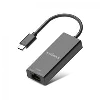 Edimax EU-4307 V2 USB Type-C to 2.5G Gigabit Ethernet Adapter Up To 100M 1Gbps   2.5Gbps LED Indicator Plug and Play- Black