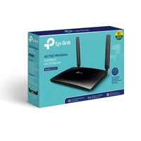 TP-LINK Archer MR200 AC750 Wireless Dual Band 4G LTE Router 300Mbps@2.4Ghz,, 433Mbps@5Ghz, 4G SIM Slot, WPS Button, 2 Antennas