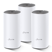 TP-Link Deco E4(3-pack) AC1200 Whole Home Mesh Wi-Fi System ~370sqm Coverage