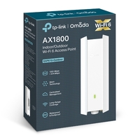 TP-Link EAP610-Outdoor AX1800 Indoor/Outdoor WiFi 6 Access Point, 1.8 Gbps, Long Range Coverage, IP67 Weatherproof, OFDMA, MU-MIMO, OMADA Messh