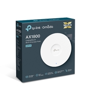 TP-Link EAP610 AX1800 Wireless Dual Band Ceiling Mount Access Point WiFi 6 1201 Mbps 5GHz Omada Centralised Cloud PoE Powered