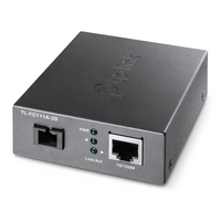 TP-Link TL-FC111A-20 10 100 Mbps WDM Media Converter - IEEE 802.3u 1550nm 20KM (Compatible with TL-FC111B-20)