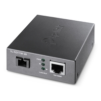 TP-Link TL-FC111B-20 10 100 Mbps WDM Media Converter - IEEE 802.3u 1550nm 20KM (Compatible with TL-FC111A-20)