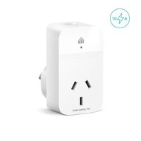 TP-Link KP115 Kasa Smart WiFi Plug Slim with Energy Monitoring, Remote Control, Timer, Voice Control, Compatible with Alexa, Fireproof Smart Plug (LS)