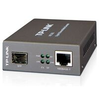TP-Link MC220L Gigabit Single  Multi-Mode SFP Media Converter - IEEE 802.3ab 802.3z 0.55km Multi-mode 10km Single-Mode