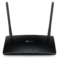 TP-Link TL-MR6400 N300 Wireless N 3G 4G LTE Router 2.4GHz (300Mbps) 802.11bgn 3x100Mbps LAN 1x 100Mbps 4G SIM Slot Band5Band28