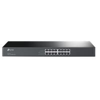 TP-Link TL-SF1016 16-Port 10 100Mbps Rackmount Switch MAC MDI MDIX Steel Case