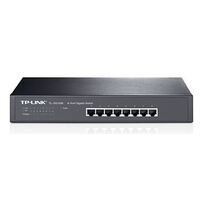 TP-Link TL-SG1008 8-Port Gigabit Unmanaged Switch 13 inch Desktop Rackmountable Steel Case Fanless Supports MAC address 802.1p DSCP QoS
