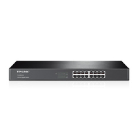 TP-Link TL-SG1016D 16-Port Gigabit Desktop Rackmount Unmanaged Switch energy-efficient Supports MAC Plug  play 32Gbps Switching Capacity