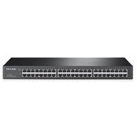 TP-Link TL-SG1048 48-Port Gigabit Rackmount Switch 19-inch rack-mountable steel case 96Gbps Switching Capacity IEEE 802.3x flow control Auto MDI MDIX