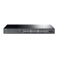TP-Link TL-SG1428PE 28-Port Gigabit Easy Smart Switch with 24-Port PoE 32xVLAN 56Gbps Switching Capacity Rack Mountable