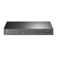 TP-Link TL-SG2008 JetStream 8-Port Gigabit Smart Switch PORT: 8 Gigabit RJ45 Ports: Desktop Steel Case Static RoutingOmada