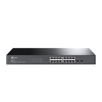 TP-Link TL-SG2218 JetStream 16-Port Gigabit Smart Switch with 2 SFP Slots Support Omada SDN L2 L3 L4 QoS Static RoutingRack Mountable