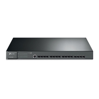 TP-Link TL-SX3016F JetStream 16-Port 10GE SFP L2 Managed Switch Centralised Cloud Omada SDN Remote Management QoS IGMP Snooping Fanless