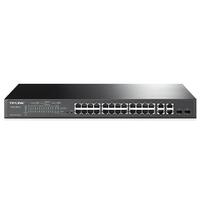 TP-Link T1500-28PCT (TL-SL2428P) JetStream 24-Port 10 100Mbps  4-Port Gigabit Smart PoE SwitchOmada