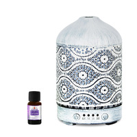 mbeat activiva Metal Essential Oil and Aroma Diffuser-Vintage White -100ml