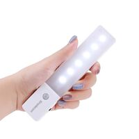 Simplecom EL608 Rechargeable Infrared Motion Sensor Wall LED Night Light Torch - Cool White (LS)