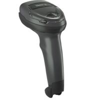 Zebra DS4608 1D/2D Handheld Corded Black Scanner Kit, Shielded USB Cable & Stand Included