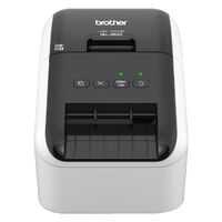 Brother QL-800 HIGH SPEED PROFESSIONAL PC MAC LABEL PRINTER   UP TO 62MM WITH BLACK RED PRINTING (DK-22251 required)