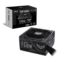 ASUS TUF-GAMING-750B PSU 750W Bronze 80 Plus Bronze Military Grade Protective PCB Coat Axial-Tech Fan Sleeved Cables 6YW