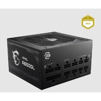 MSI MAG A650GL 650W Power Supply, 80 PLUS Gold, up to 90pct Efficiency, Active PFC, OCP   OVP   OPP   OTP   SCP   UVP