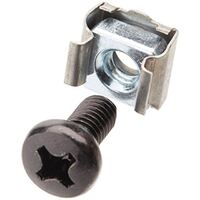 Linkbasic LDR M6 Cagenut Screws and Fasteners For Network Cabinet - single unit only - CAA-M6SCREW CAH-CAGENUT-40