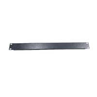 LDR 1U 19 inch Blanking Panel - Rack Mountable 19 inch - Black Metal Construction